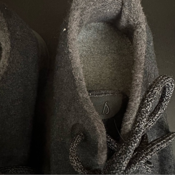 Allbirds Wool Runners Black Athletic Shoes Sneakers Mens Size 13 Merino Wool - Picture 6 of 10